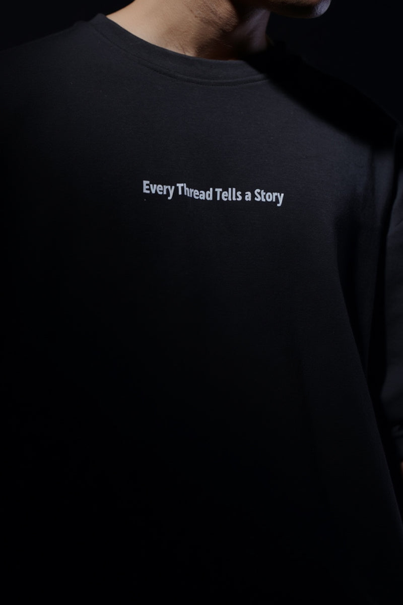 Every Thread Tells a Story – Signature Art Tee